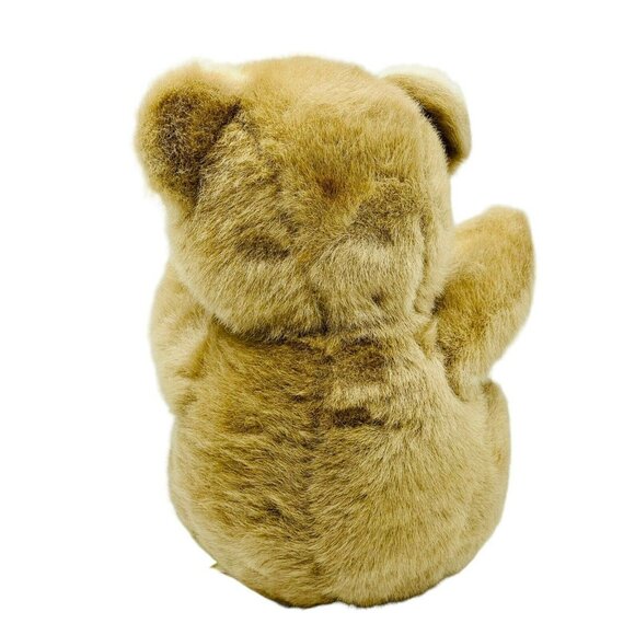 Vintage Kamar Bear Plush Stuffed Teddy 10 Inch Japan Air Brushed Honey Color - Picture 5 of 10